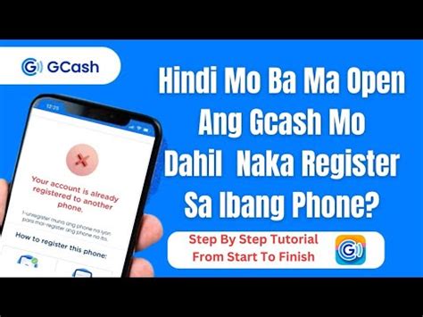 how to unregister gcash to another phone